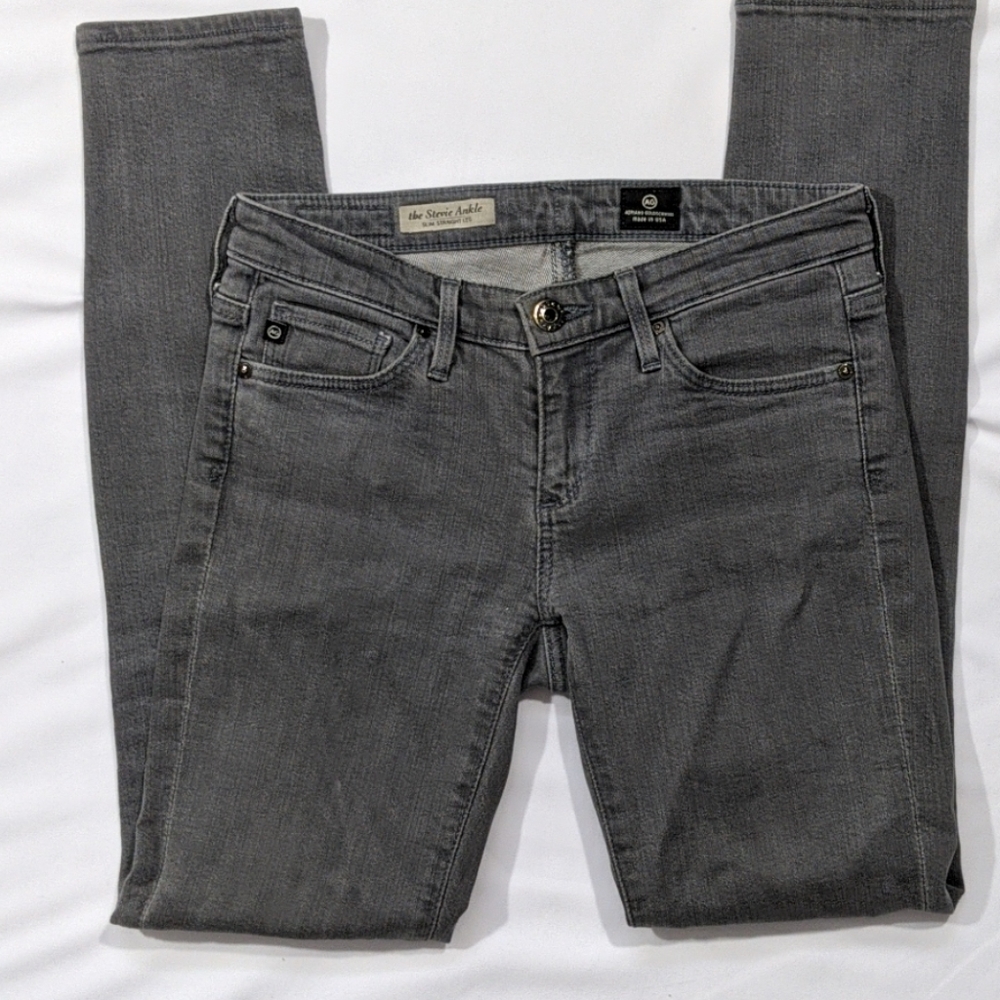 AG grey women's jeans 25R Stevie ankle